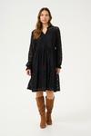 Cream Платье-рубашка 'Tiley' в черном цвете - фото 3