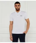 Футболка поло Regular fit Ea7, белый - фото