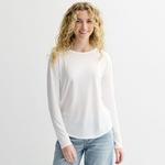 Длинный рукав Juniors So, Modern White - фото