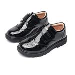 Детские кожаные туфли Kids Low-top Black Purr Than Babe, черный - фото 4