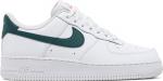 Кроссовки Nike Wmns Air Force 1 '07 'Dark Teal', белый - фото