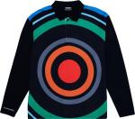 Рубашка Pleasures Blue Monday Polo Shirt 'Black', черный - фото