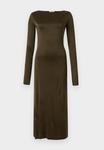 Платье Filippa K SCOOPED BACK DRESS, Dark Khaki/Khaki - фото 6