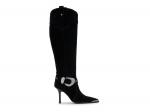 Ботинки Jessica Simpson Kenzin Western Boot, Black Suede - фото 5
