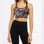 Топ узкого кроя Pixel Palm Dkny, черный - фото