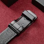 JAGUAR Кожаный ремень мужской, Black - фото 9