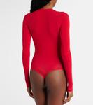 Боди из прозрачной сетки Wardrobe.NYC, красный - фото 4