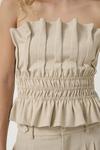 Топ Gestuz DECY CORSET, Light Sand Melange/Sand - фото 6