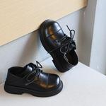 ULOVAZN Детские кожаные туфли черные - фото 5