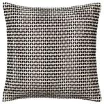 Чехол на подушку Ikea Kustfly, 50x50 см, бежевый/черный - фото 2