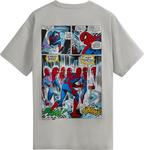 Футболка Kith For Spider-Man Mysterio Mirrors Tee 'Concrete', серый - фото 3