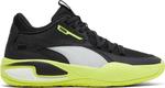Кроссовки Puma Court Rider Black Yellow Alert, черный - фото