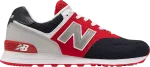 Кроссовки New Balance 574 'Eclipse Red', черный - фото 2