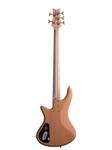 Schecter Stiletto Custom 5 String Bass Natural - фото 5