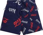 Шорты Kith x Coca-Cola Printed Short 'Navy', синий - фото 2