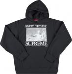 Толстовка Supreme Know Thyself Hooded Sweatshirt 'Black', черный - фото