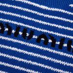 MIU MIU Топ женский синий - фото 5