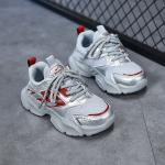 Повседневная обувь для детей Binary, серый/красный - фото 4