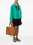 Поплиновая рубашка Sunnei, зеленый - фото 2