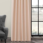 Шторы HPD Half Price Drapes For Room Darkening 127x213 см, светло-бежевый - фото 8