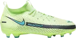 Бутсы Nike Phantom GT Academy DF MG GS 'Lime Glow', зеленый - фото 2