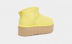Ботинки Ugg Women's Classic Ultra Mini Platform, желтый - фото 4