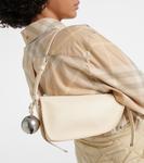 Кожаная сумка через плечо shield mini Burberry, нейтральный - фото 2