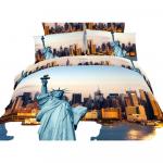 Комплект пододеяльников Dolce Mela, Статуя Свободы, цвет Multi - фото
