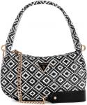 GUESS женская сумка Rianee Hobo, Black - фото