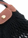 Сетчатая мини-сумка Le Pliage Filet Longchamp, черный - фото 5