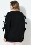 Джемпер MIAMODA PULLOVER BEQUEME PASSFORM LANGARM MIT SCHLEIFEN, Black - фото 2