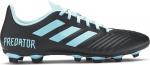 Бутсы Adidas Predator 19.4 FxG 'Bright Cyan', черный - фото