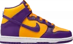 Кроссовки Nike Dunk High PS 'Lakers', фиолетовый - фото