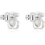 Серьги Tous Small 10 mm Bear With Cultured Pearls I-Bear, серебро - фото 3