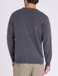 Свитер U.S. Polo Assn Vertical Textured Crew Neck, серый - фото 4