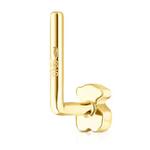 Пирсинг Tous Tous Basics Bear Nose, золото - фото 3