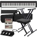 Компактное цифровое пианино Casio CDP-S160 — черный НАБОР STAGE ESSENTIALS BUNDLE CDP-S160 Black - фото
