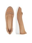 Балетки WYL3395-7 Clara Barson, бежевый - фото 4