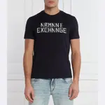 Футболка стандартного кроя Armani Exchange, синий - фото