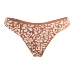 Женский купальник-бикини Roxy Free Fallin, коричневый - фото 2