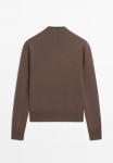 Джемпер Massimo Dutti Jumper, Dark Brown - фото 7
