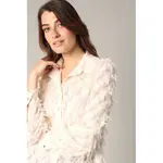 Рубашка с длинным рукавом Deeluxe Froufrou, бежевый - фото 3