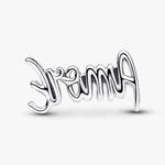 Шарм Pandora Amore Script, серебро - фото 2
