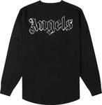 Лонгслив Palm Angels Blank Logo Long-Sleeve Over Tee 'Black/Metal', черный - фото 3