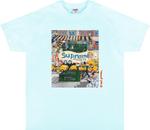 Футболка Supreme Manhattan Tee 'Pale Blue', синий - фото 2