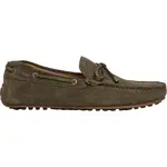 Лоферы Hackett Driver Laces, зеленый - фото