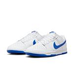 Кроссовки Nike Dunk Low 'White Hyper Royal', белый - фото 2