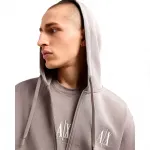 Толстовка Armani Exchange XM000371_AF10818 full zip, бежевый - фото 4