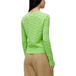 Трикотаж женский зеленый Loewe - фото 4