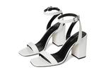 Сандалии MICHAEL Michael Kors Merriam Block Heel, цвет Optic White - фото